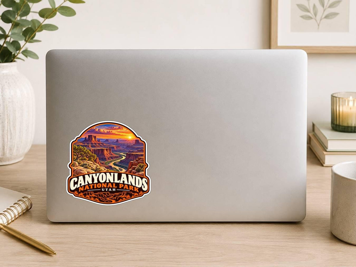 Capitol Reef National Park Sticker, Utah Travel Vinyl Decal, National Park Sticker ST 140