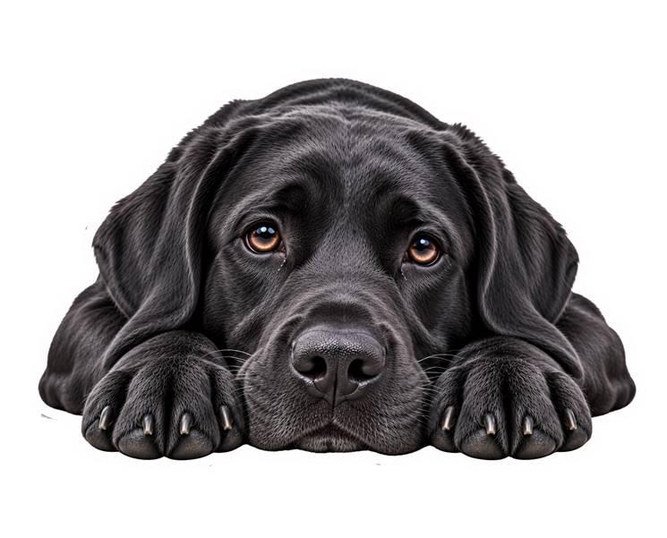 Labrador Retriever Sticker, Lab Sticker, Labrador Dog Decal, Lab Mom Gift, Dog Lover Gift, Vinyl Dog Sticker ST 084