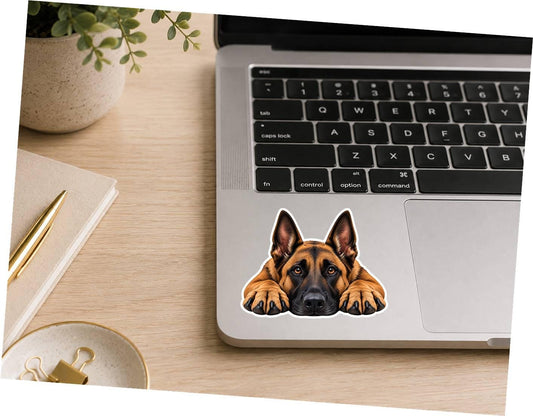 Belgian Malinois Sticker, Malinois Dog Sticker, Belgian Malinois Decal, K9 Dog Gift, Malinois Mom Gift, Dog Lover Vinyl Sticker st 099