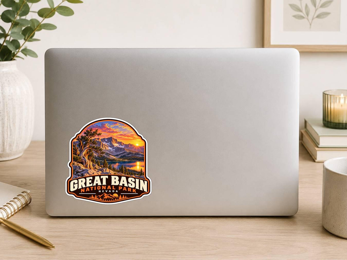 Great Basin National Park Sticker, Nevada Travel Vinyl Decal, National Park ST 151