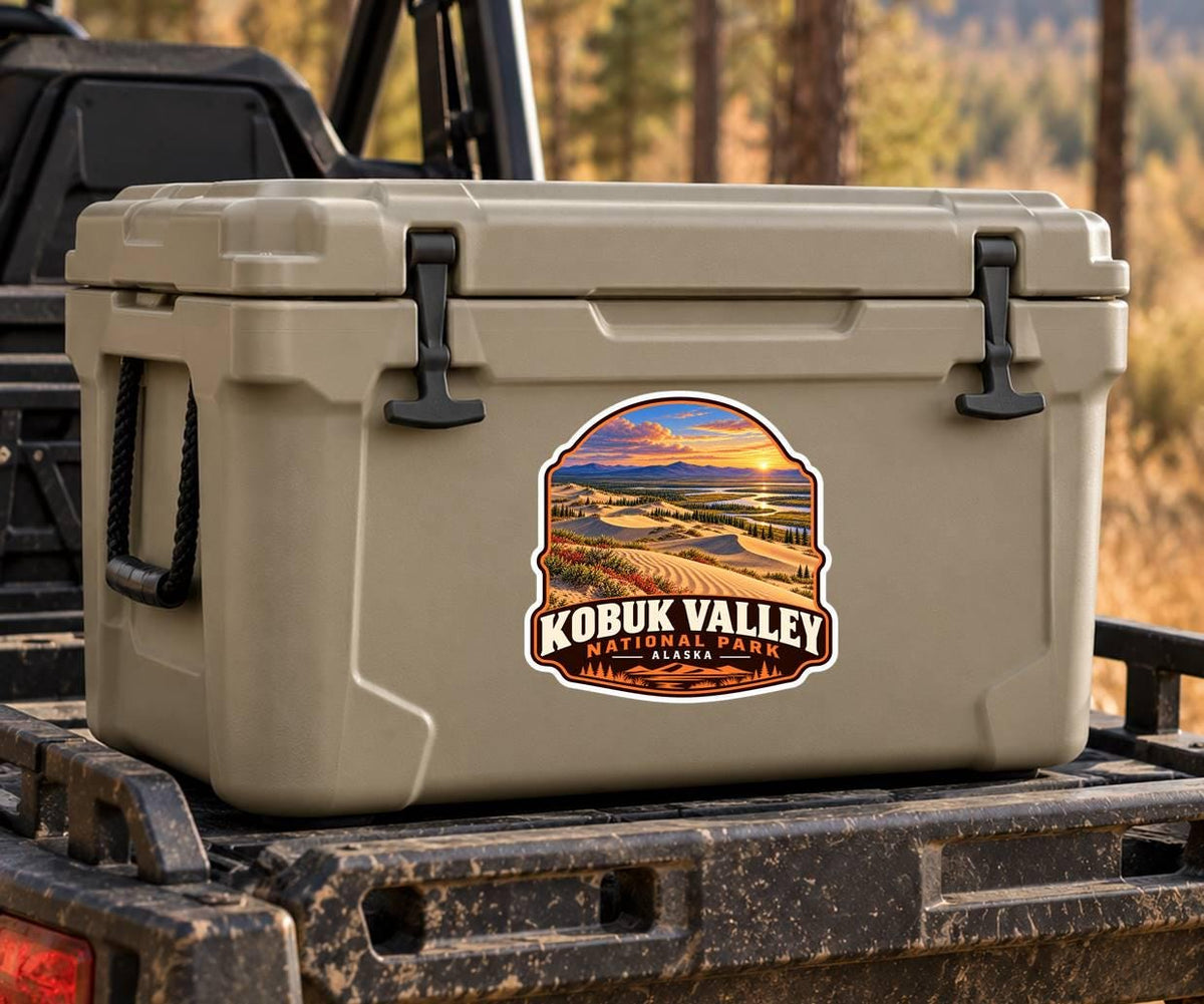 Kobuk Valley National Park Sticker, Alaska Travel Vinyl Decal, National Park Sticker ST 180