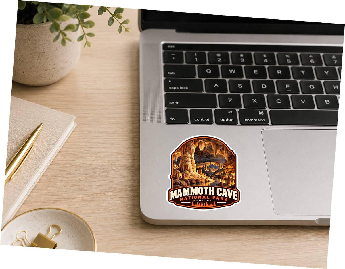 Mammoth Cave National Park Sticker, Kentucky Travel Vinyl Decal, Cave National Park Sticker ST 183