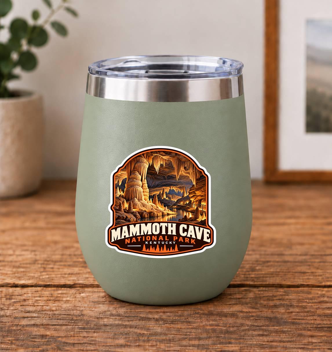 Mammoth Cave National Park Sticker, Kentucky Travel Vinyl Decal, Cave National Park Sticker ST 183