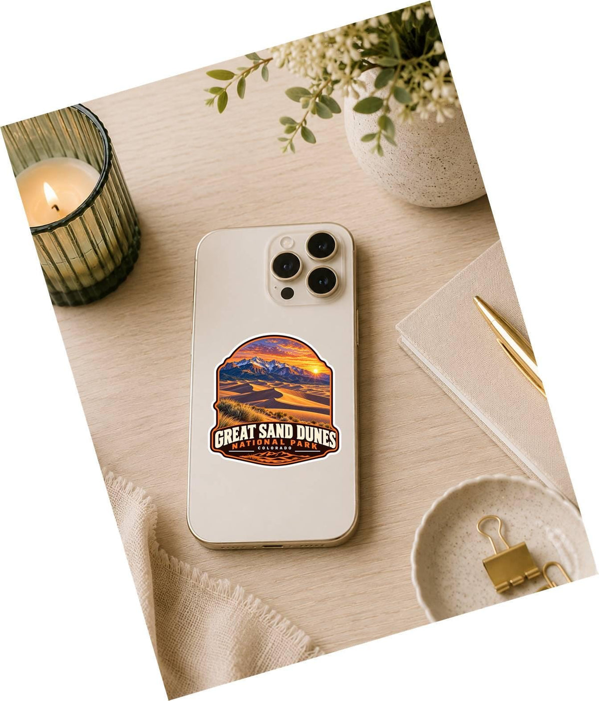 Great Sand Dunes National Park Sticker, Colorado Travel Vinyl Decal, National Park ST 152