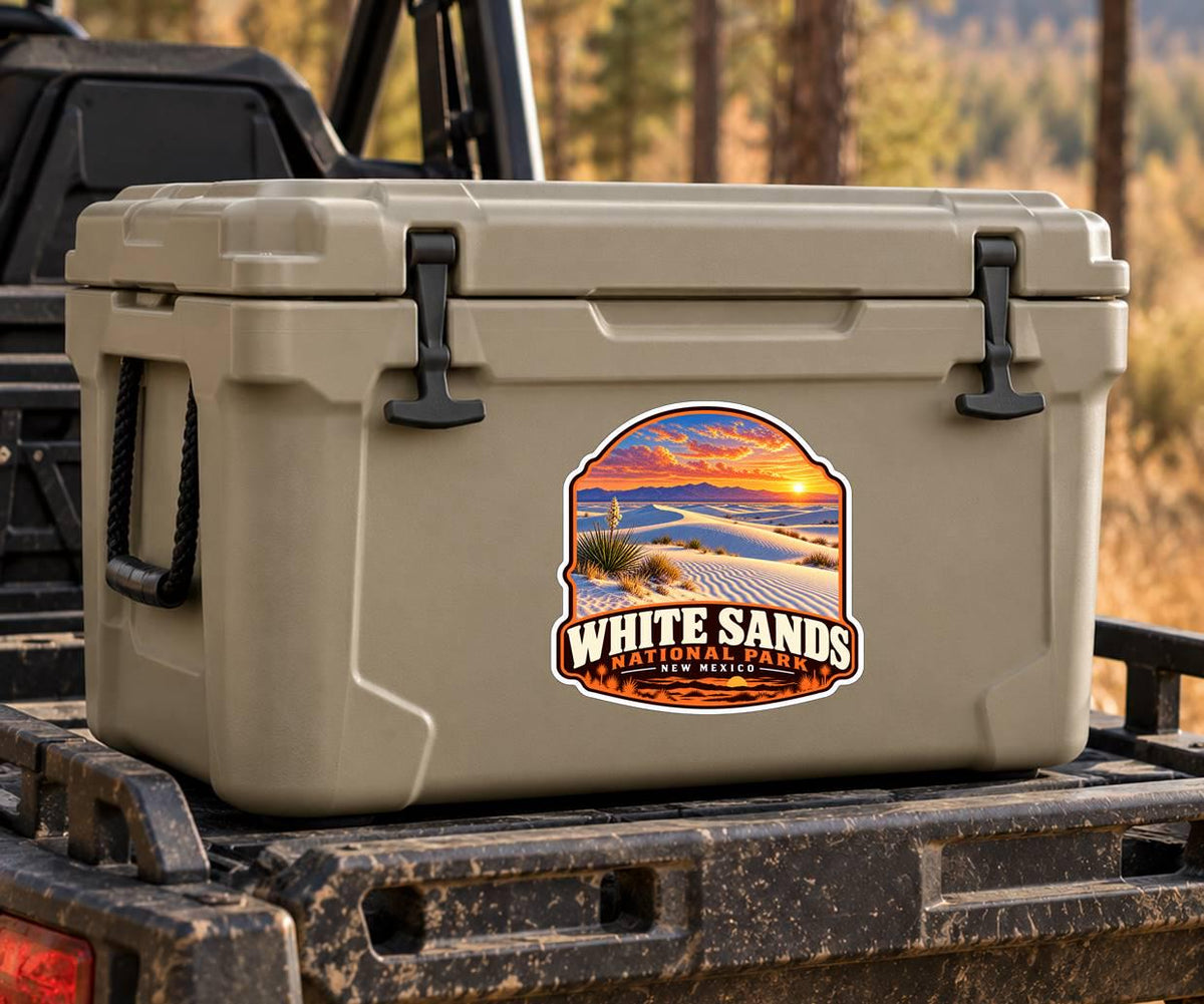White Sands National Park Sticker, New Mexico Travel Vinyl Decal ST 210