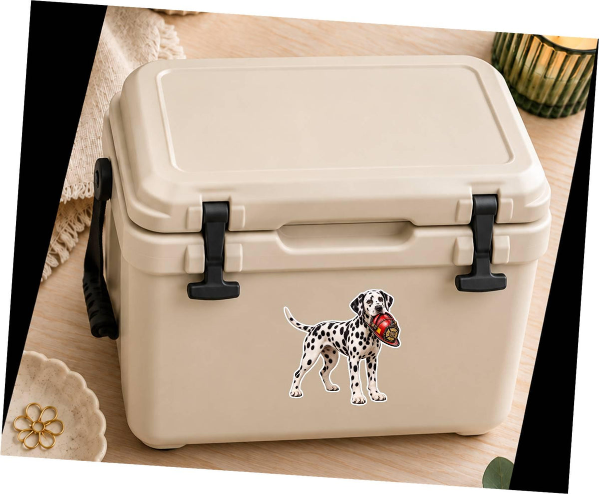 Dalmatian Sticker, Dalmatian Dog Vinyl Decal, Waterproof Laminated Dog Sticker ST 170