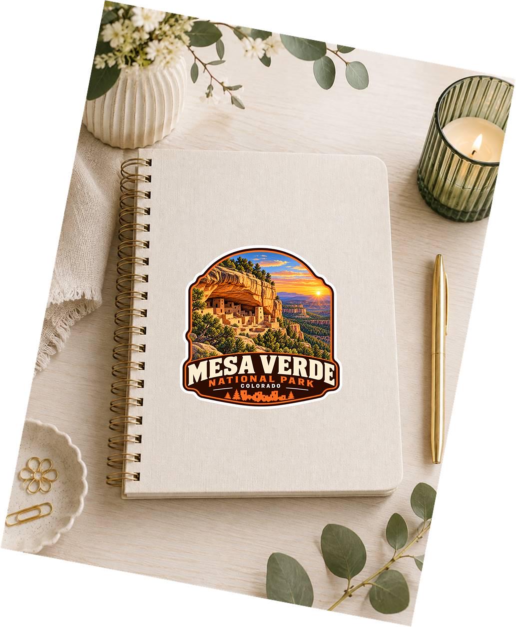 Mesa Verde National Park Sticker, Colorado Travel Vinyl Decal ST 200
