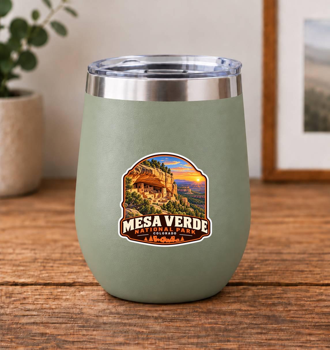 Mesa Verde National Park Sticker, Colorado Travel Vinyl Decal ST 200