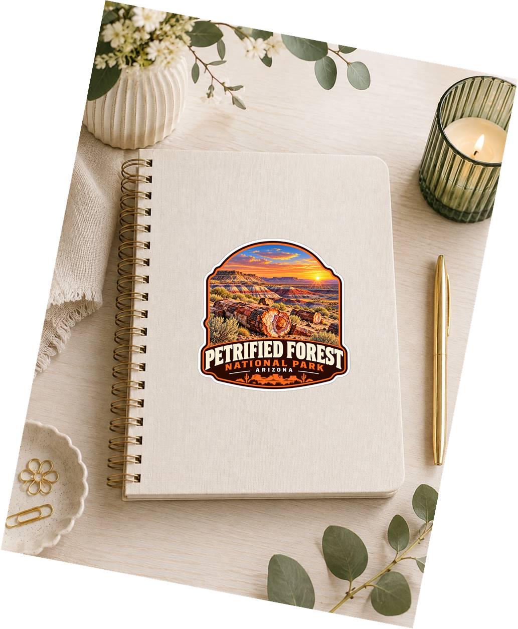 Petrified Forest National Park Sticker, Arizona Travel Vinyl Decal ST 204