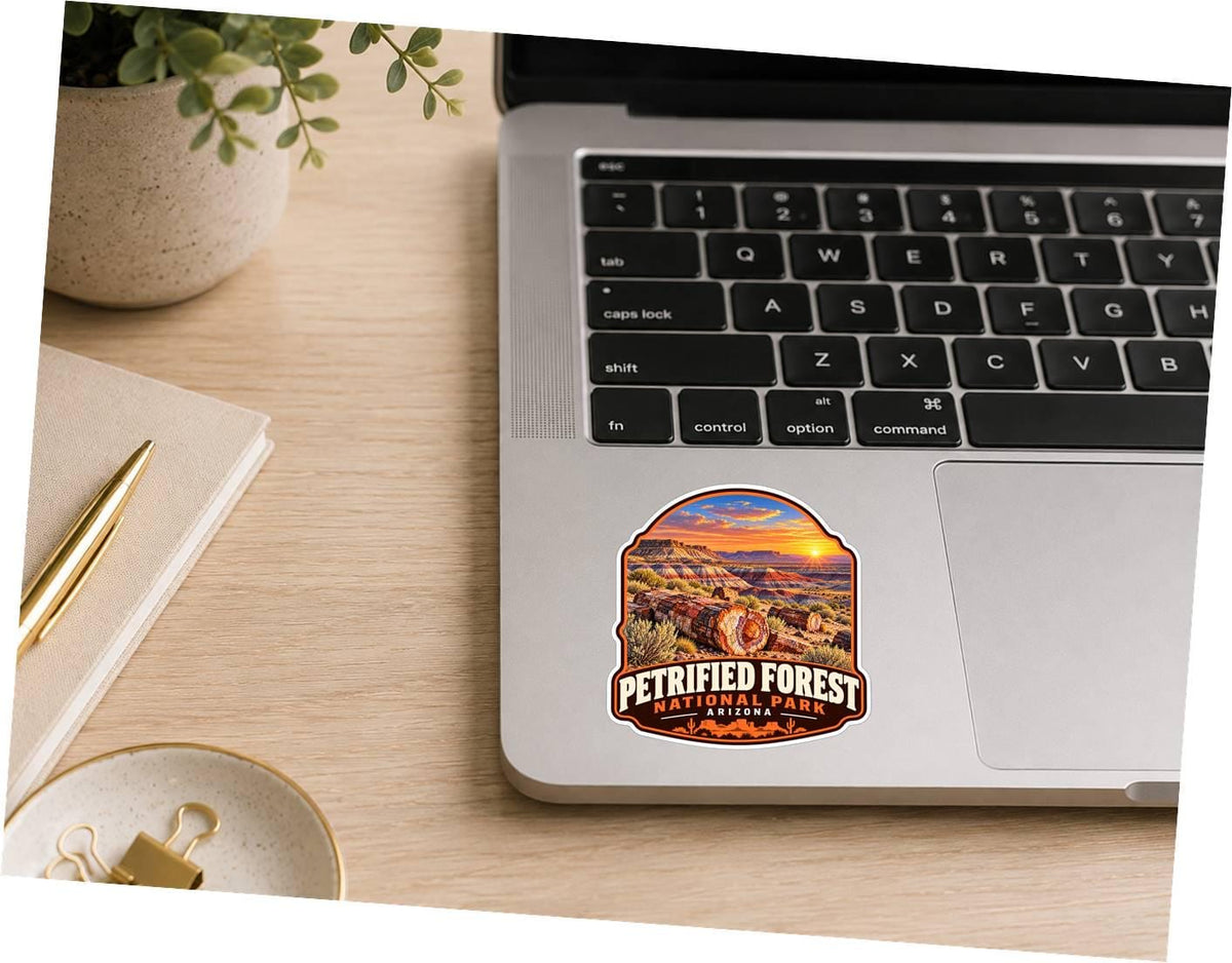 Petrified Forest National Park Sticker, Arizona Travel Vinyl Decal ST 204