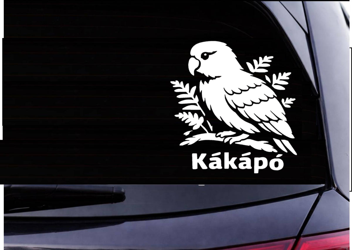 Kakapo Vinyl Decal – 6 Inch