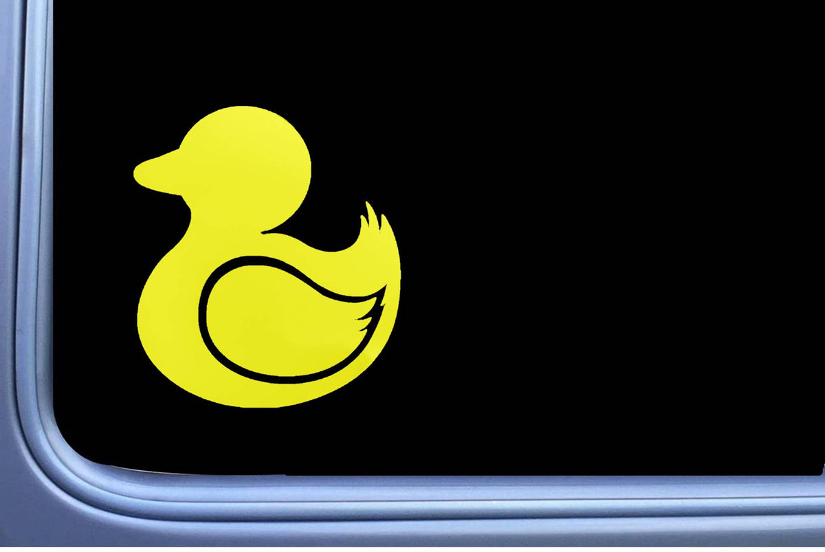 Rubber Duck Vinyl Decal – 6 Inch