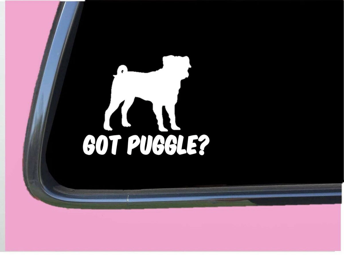 Got Puggle Vinyl Decal – 6 Inch