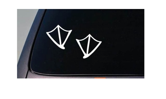 Duck Feet Vinyl Decal