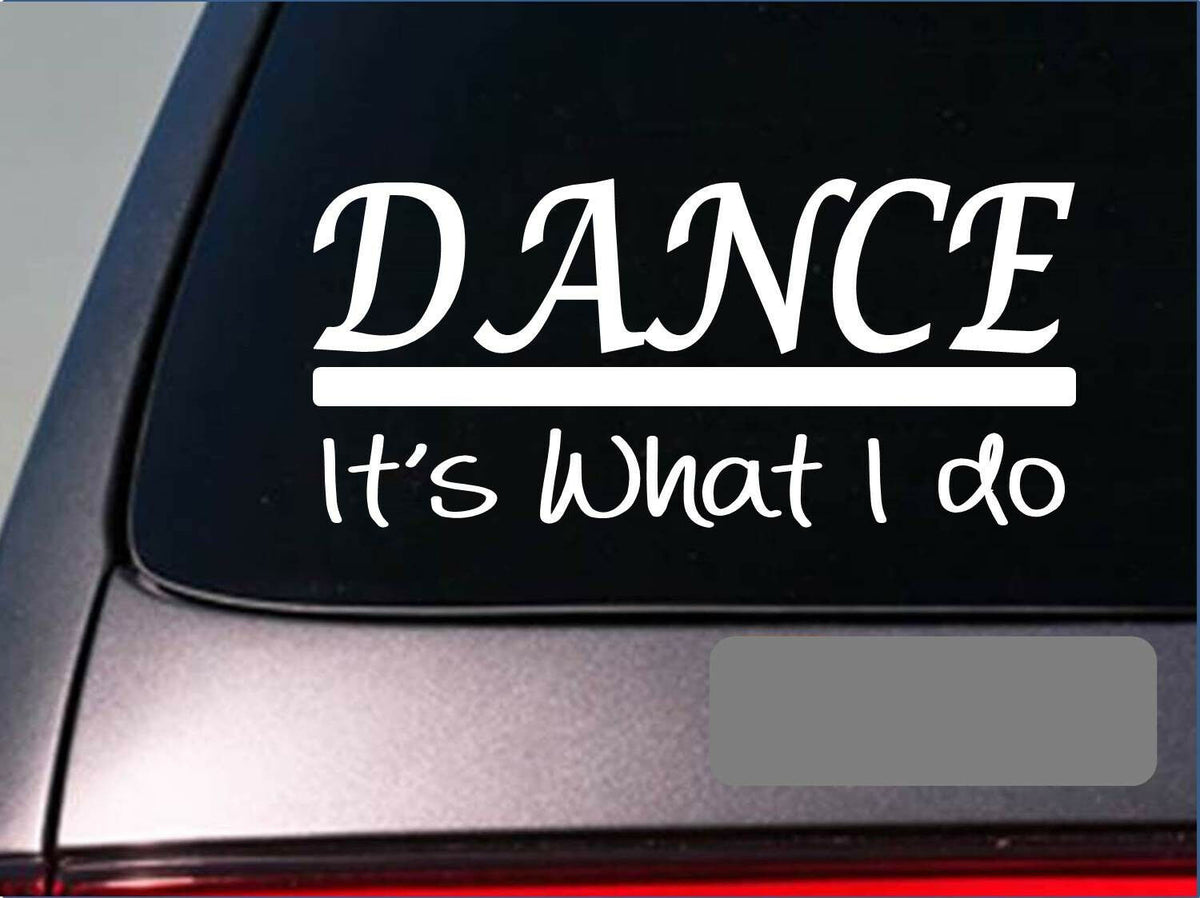 Dance Vinyl Decal