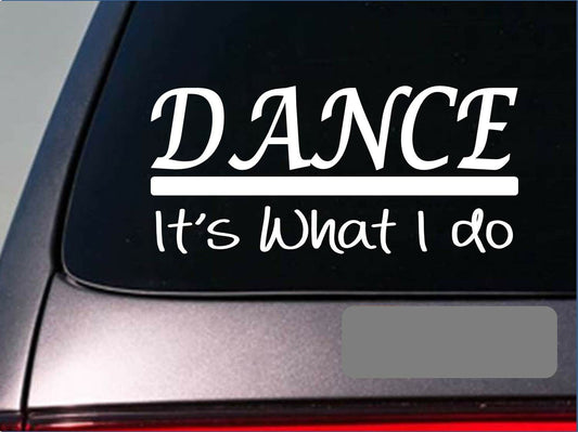 Dance Vinyl Decal