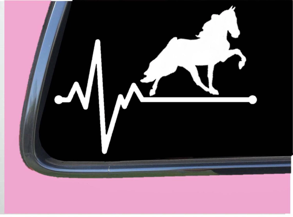 Walking Horse Lifeline Vinyl Decal – 8 Inch