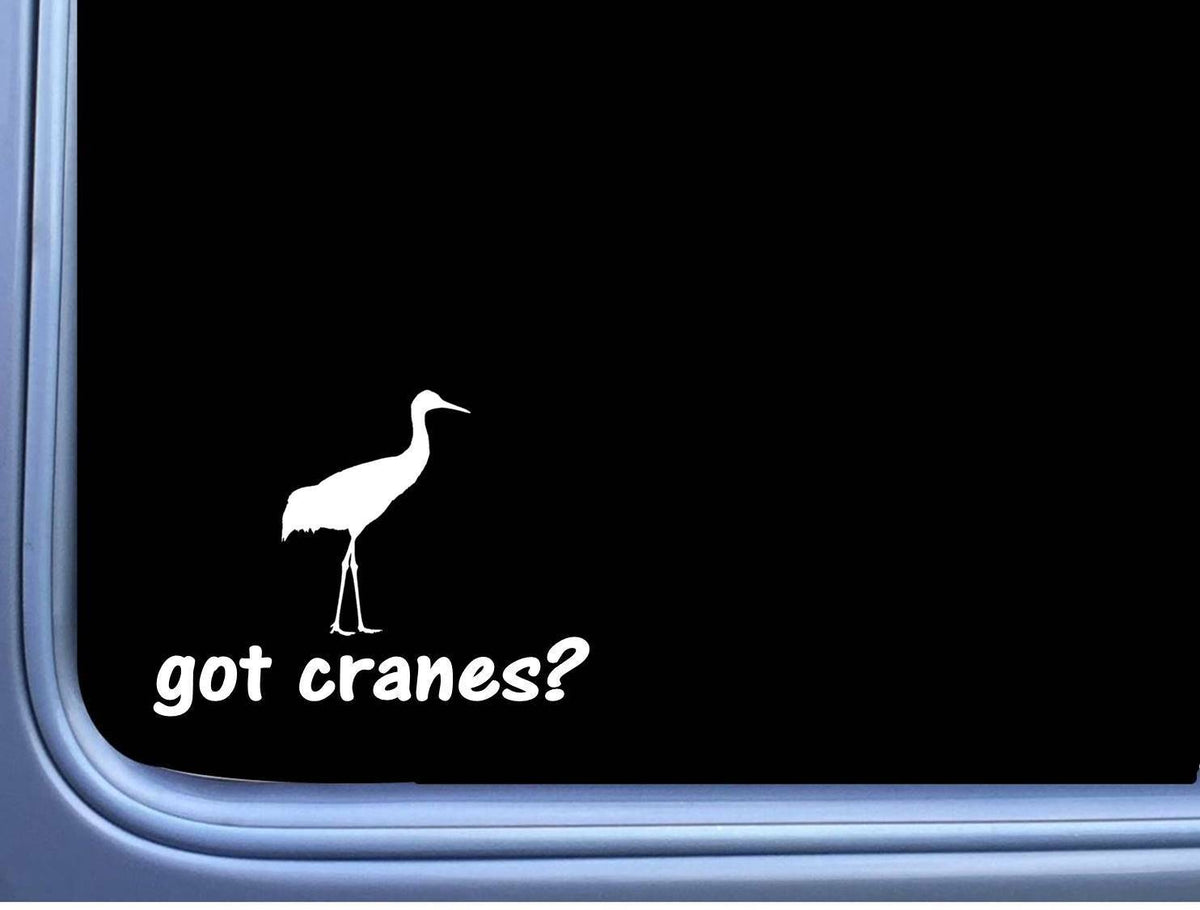 Got Sandhill Crane Lifeline Vinyl Decal – 6 Inch