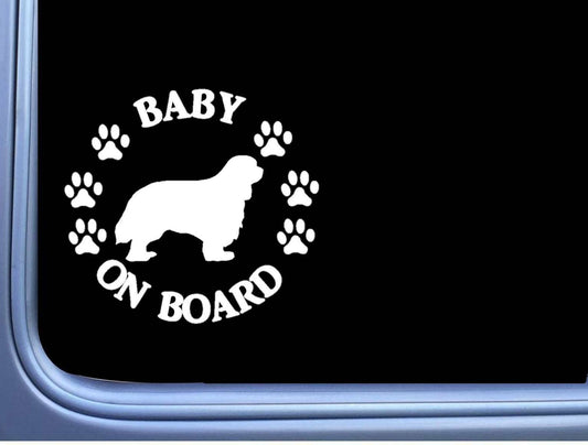 Baby on Board Cavalier Vinyl Decal – 6 Inch