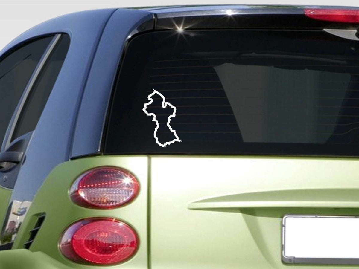 Guyana Vinyl Decal – 6 Inch