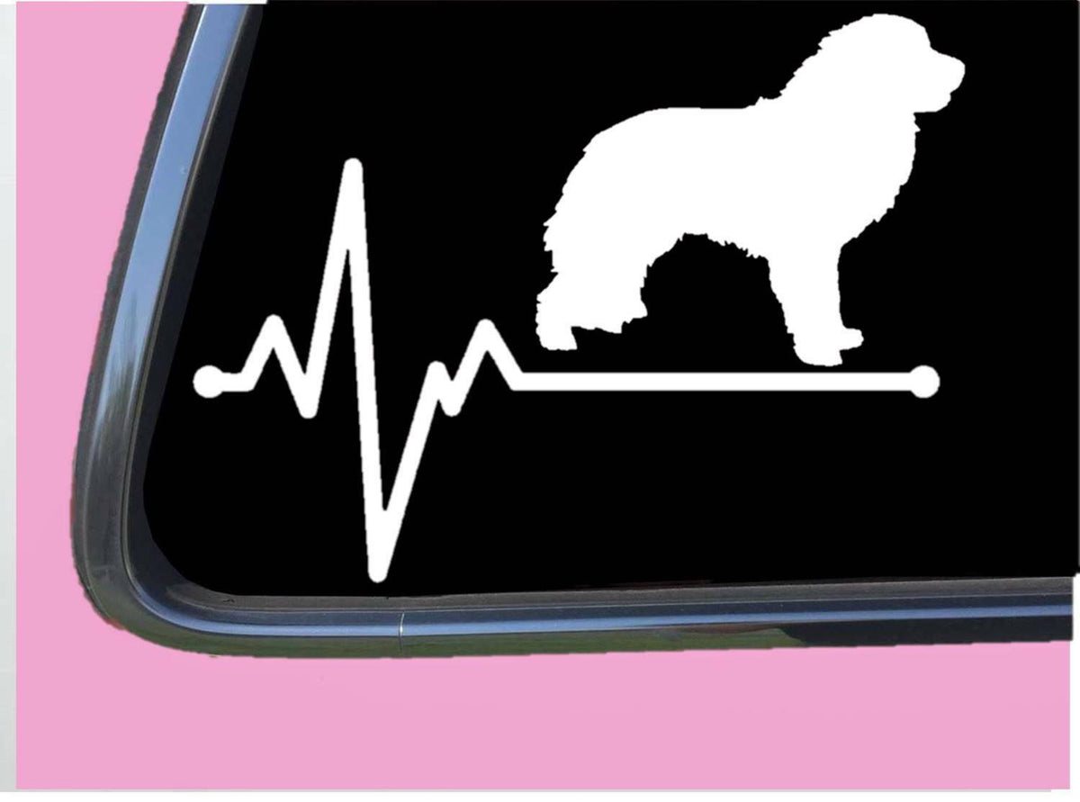 Great Pyrenees Lifeline Vinyl Decal – 8 Inch