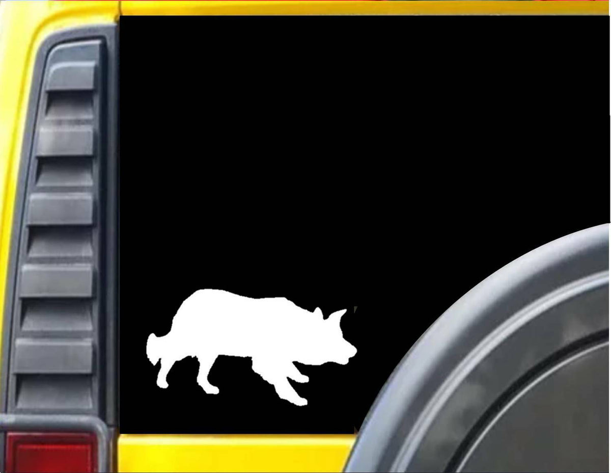 Border Collie Sitcker Vinyl Decal – 6 Inch
