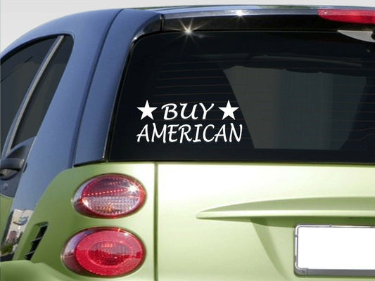 Buy American Vinyl Decal – 8 Inch