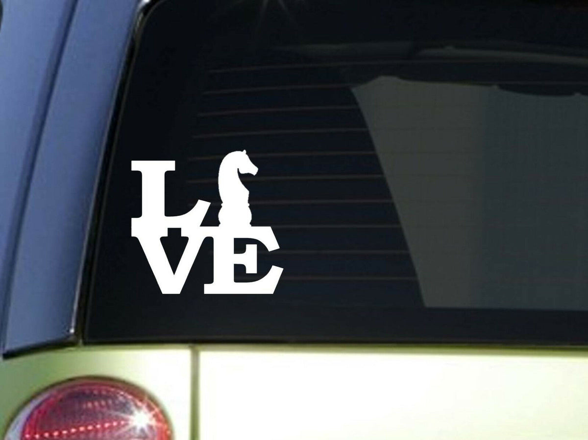 Chess Love Vinyl Decal – 6 Inch