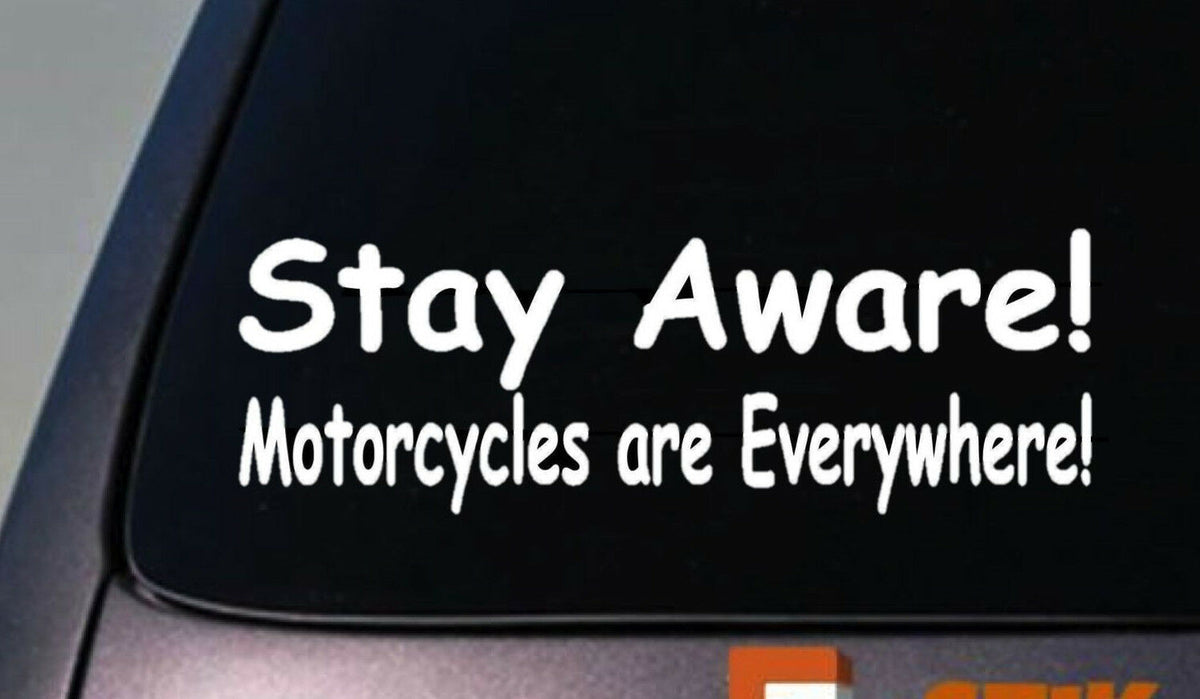 Motorcycle Vinyl Decal – 6 Inch