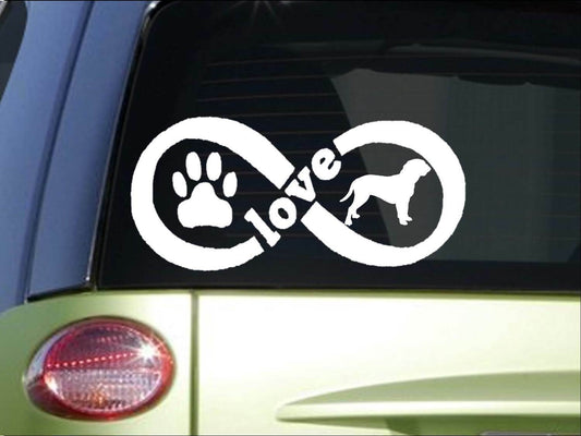 Dogue De Bordeaux Infinity Vinyl Decal – 8.5 Inch