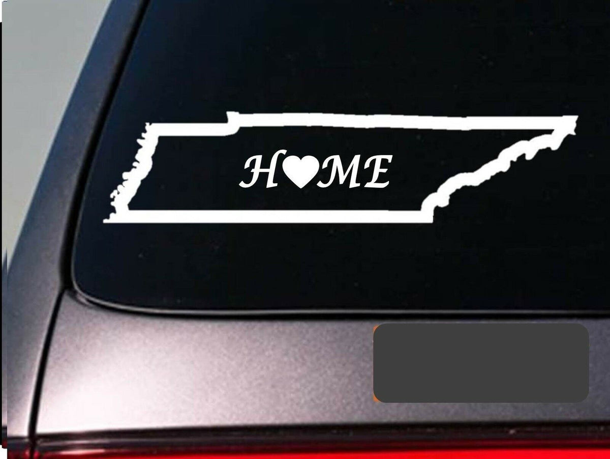 Tennessee Home Vinyl Decal – 6 Inch