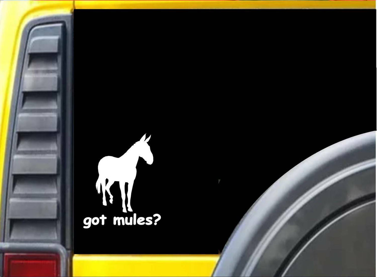 Got Mules Vinyl Decal – 6 Inch
