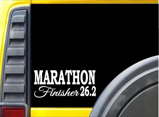 Marathon Finisher Vinyl Decal – 8 Inch