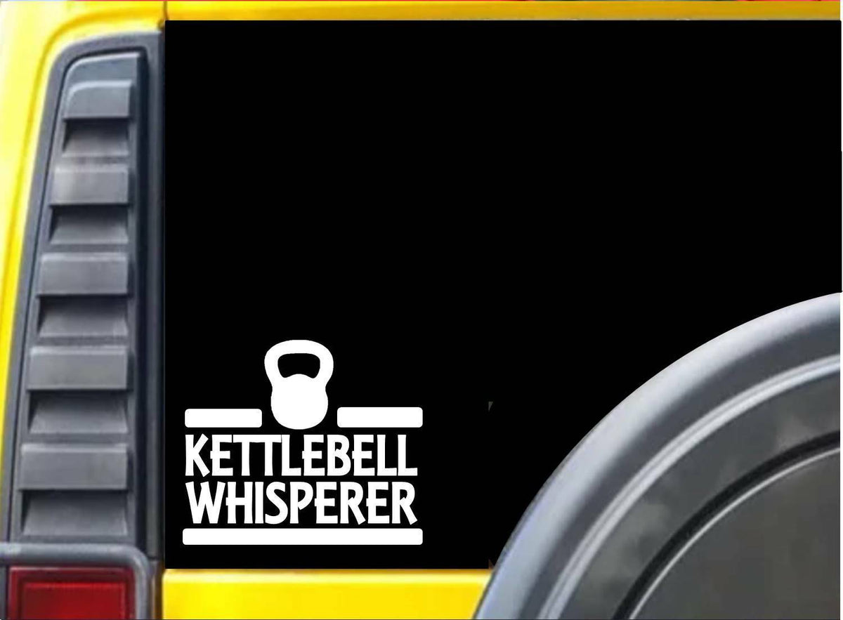 Kettlebell Whisperer Vinyl Decal – 6 Inch