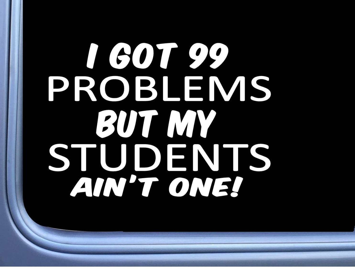 Students Vinyl Decal – 8 Inch