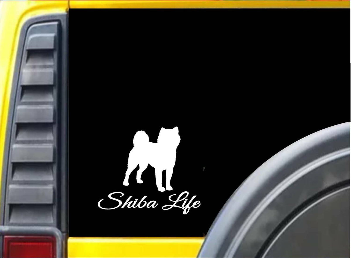 Shiba Life Dog Rescue Vinyl Decal – 6 Inch