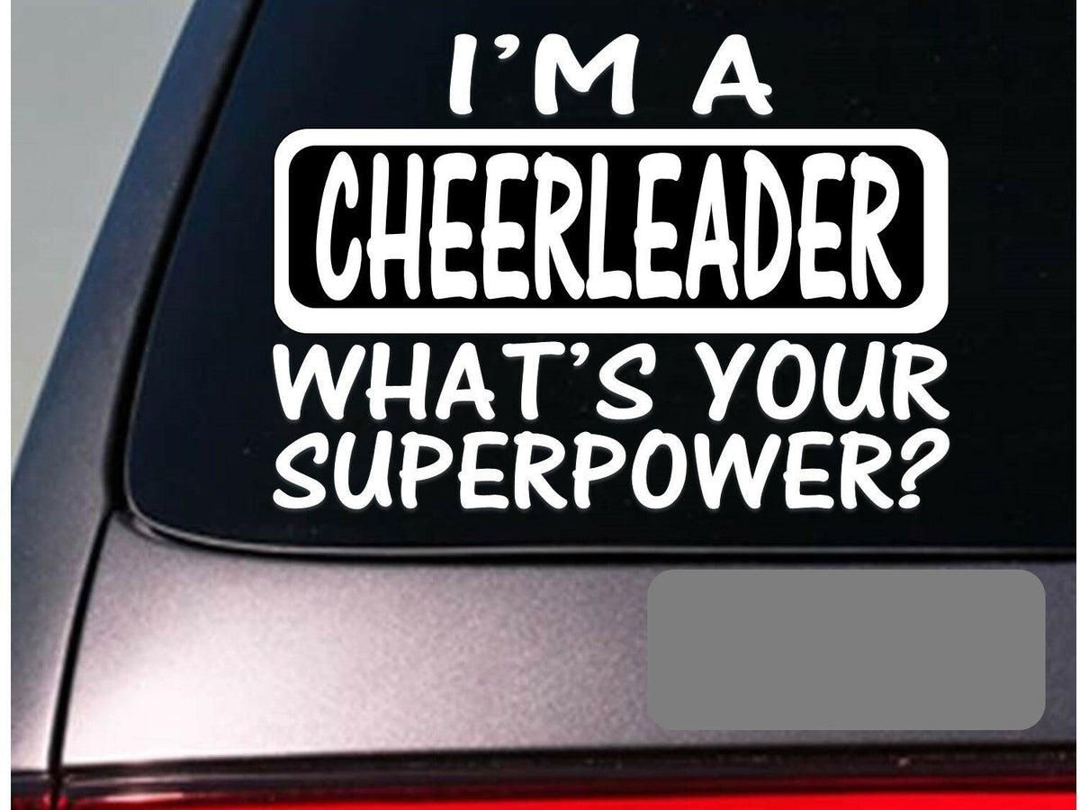 I'm a Cheerleader Vinyl Decal