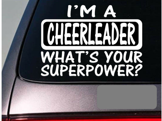 I'm a Cheerleader Vinyl Decal