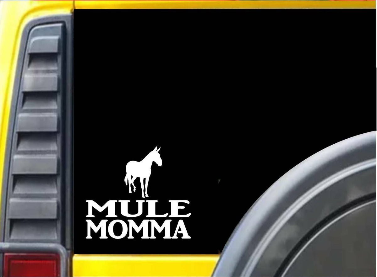 Mule Momma Vinyl Decal – 6 Inch