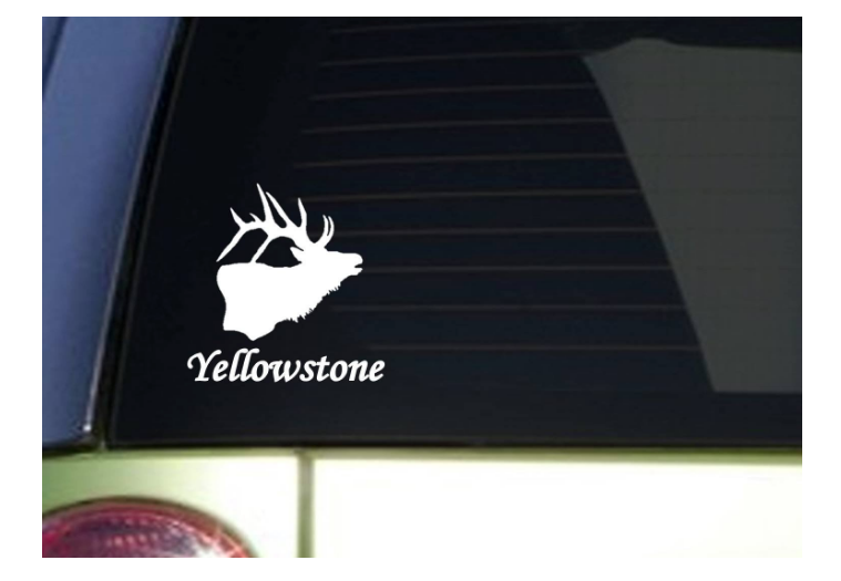 Yellowstone Elk 6X Vinyl Decal – 6 Inch