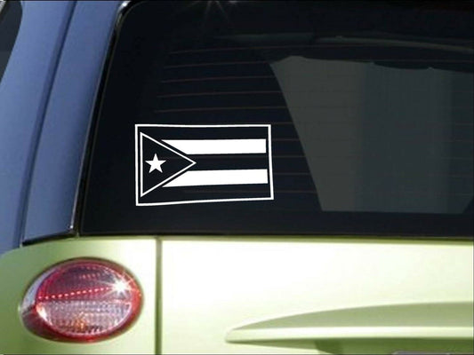Cuba Flag Vinyl Decal – 8 Inch