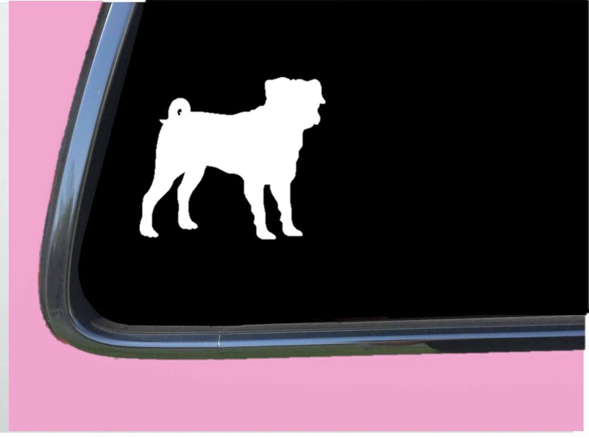 Puggle Vinyl Decal – 6 Inch