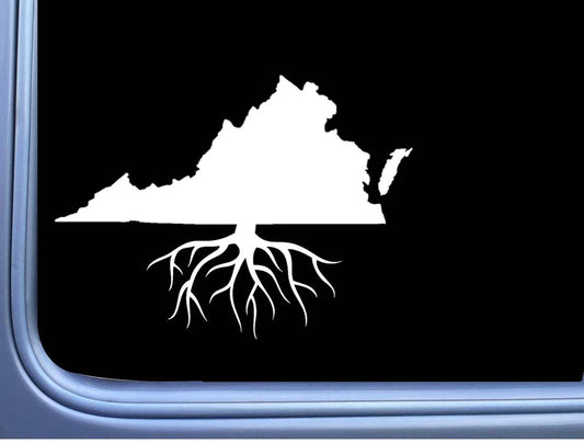 Virginia Roots Vinyl Decal – 6 Inch