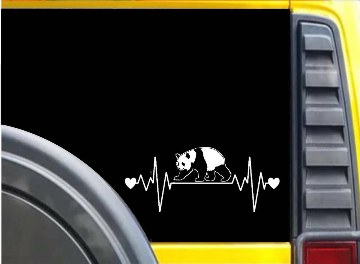 Panda Lifeline Vinyl Decal – 8 Inch
