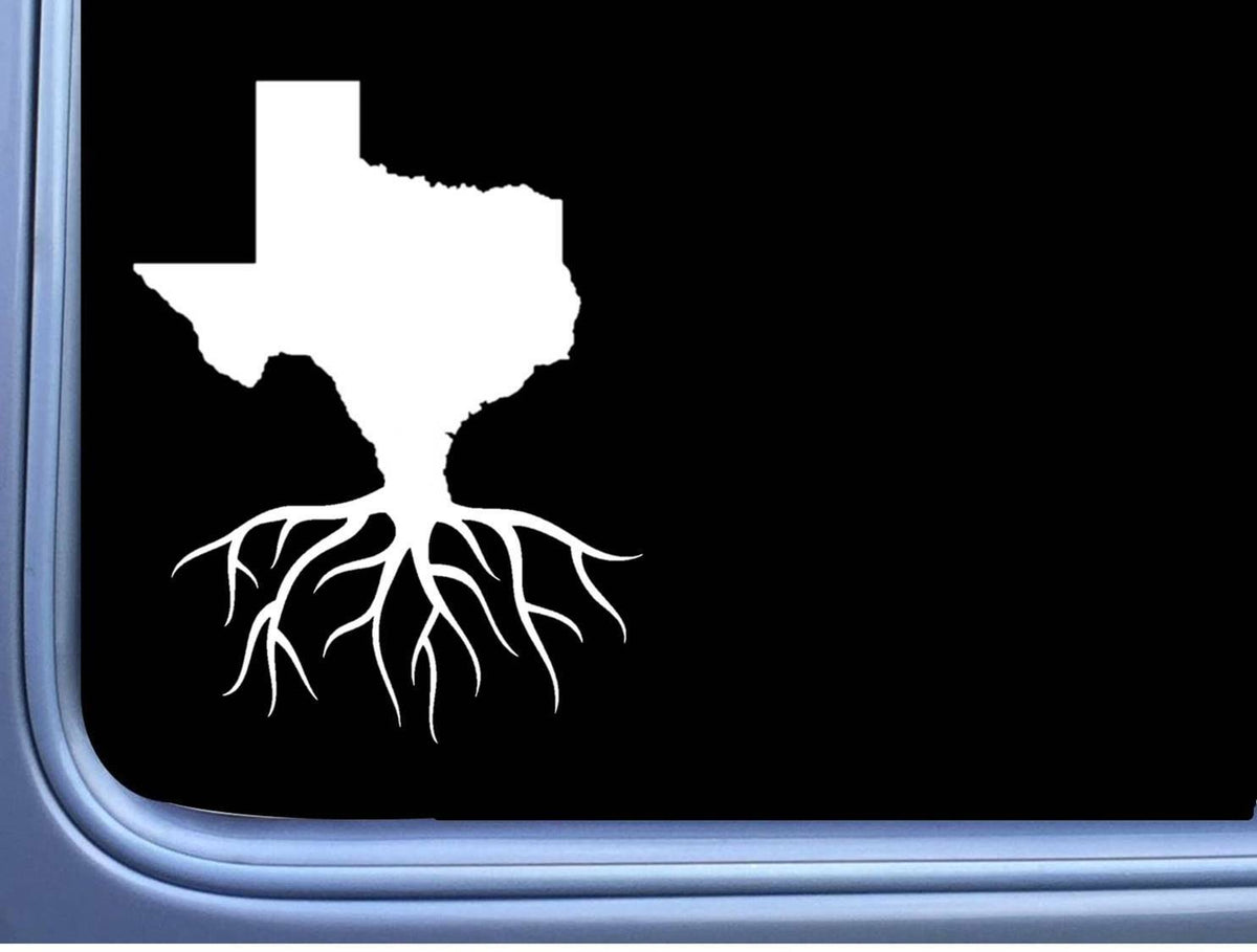 Texas Roots Vinyl Decal – 6 Inch