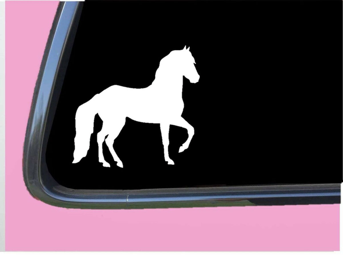 Paso Fino Horse Plain Vinyl Decal – 6 Inch