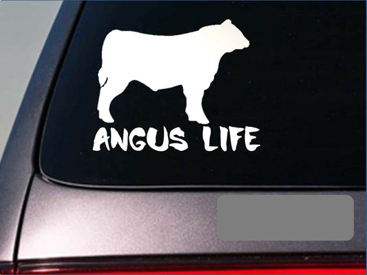 Angus Life Vinyl Decal
