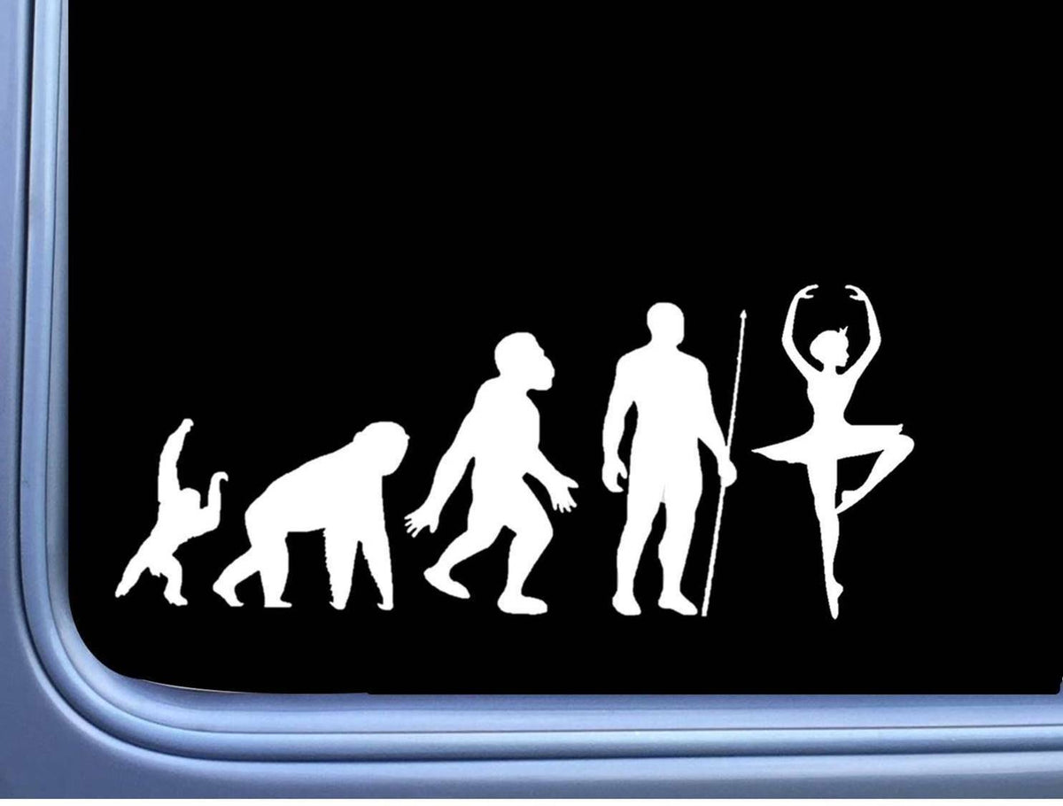 Dancer Evolution Vinyl Decal – 8 Inch