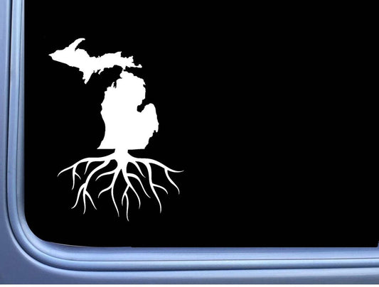 Michigan Roots Vinyl Decal – 6 Inch