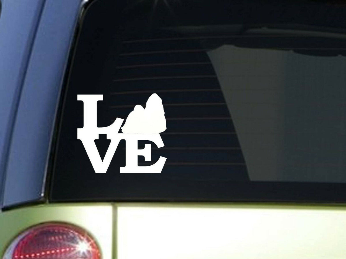 Shih Tzu Love Vinyl Decal – 6 Inch